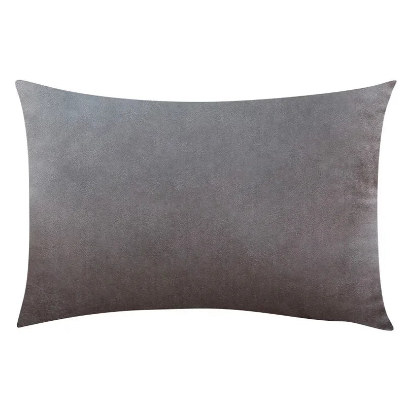 Madeline Velvet Throw Pillow Cover – Nordic Plaid Design | 30x50cm (Cover Only)