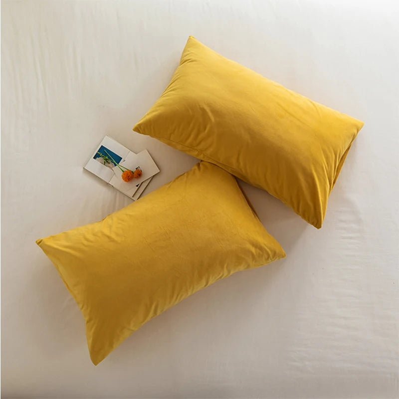 Madeline Velvet Throw Pillow Cover – Nordic Plaid Design | 30x50cm (Cover Only)