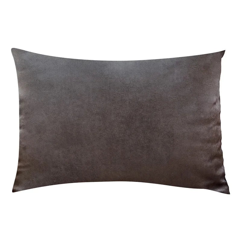 Madeline Velvet Throw Pillow Cover – Nordic Plaid Design | 30x50cm (Cover Only)