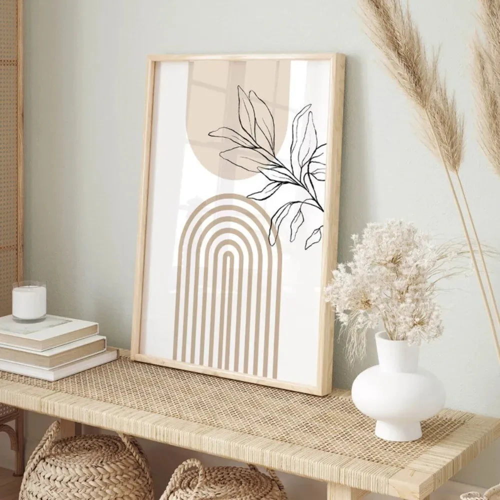 Neutral Wall Prints for Modern Minimalist Home