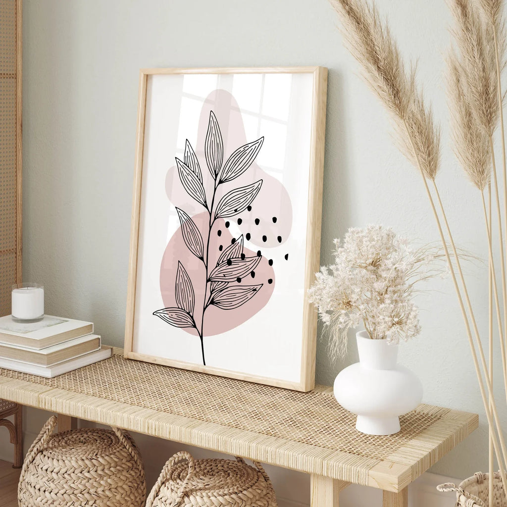 The Rose Botanical Wall Art Set