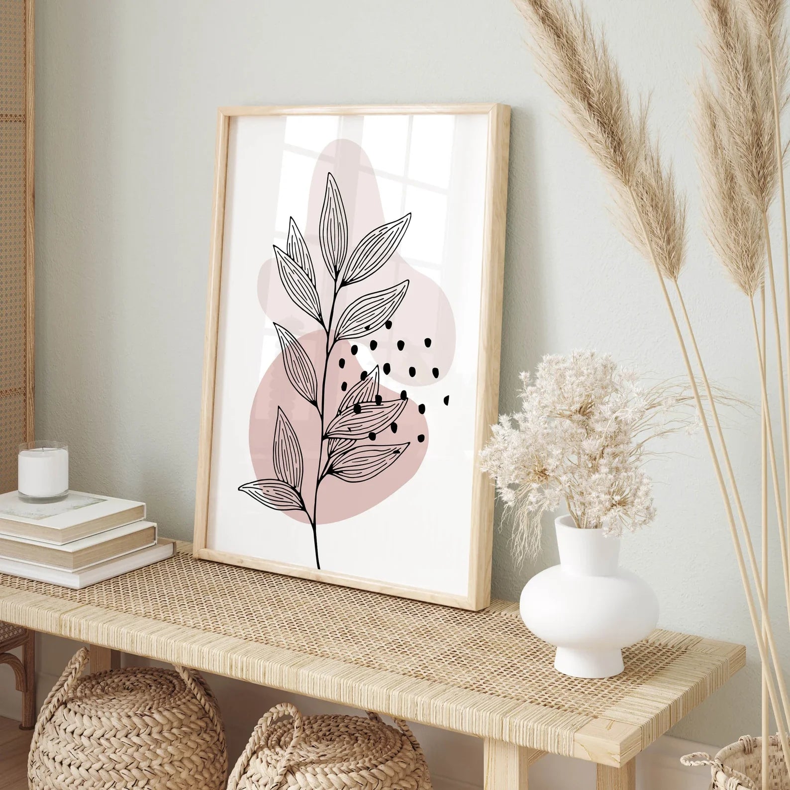 The Rose Botanical Wall Art Set