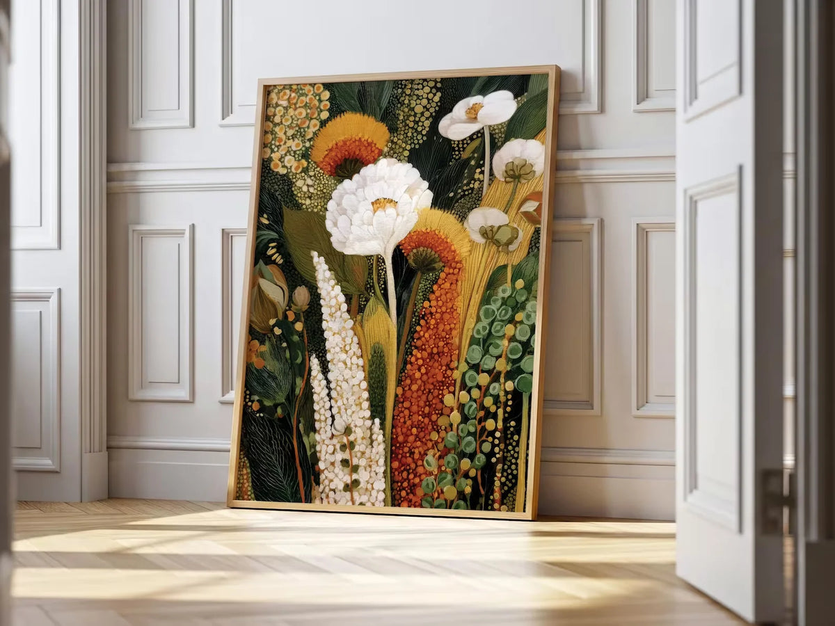 Abstract Botanical Wall Art