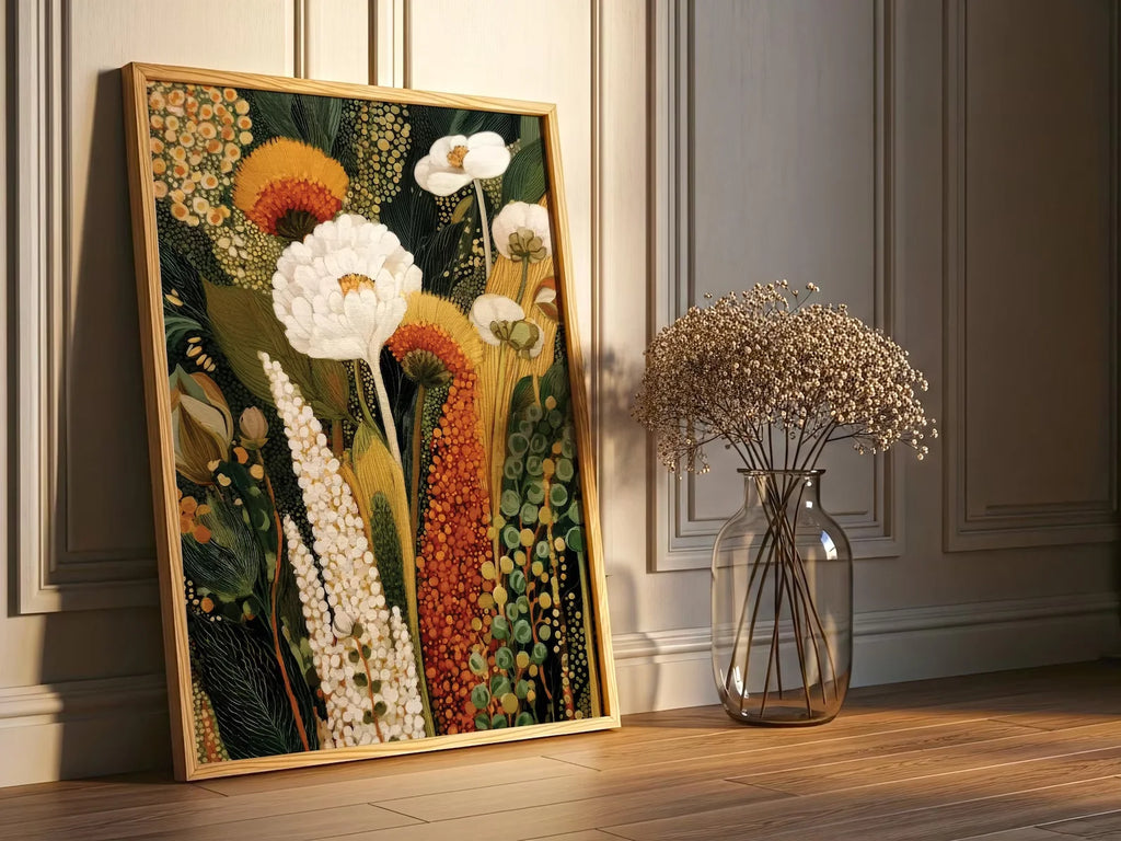 Abstract Botanical Wall Art