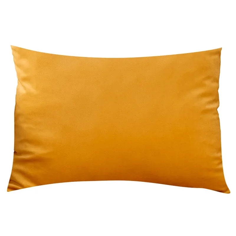 Madeline Velvet Throw Pillow Cover – Nordic Plaid Design | 30x50cm (Cover Only)