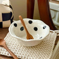 Charlotte's Ceramic Polka Dot Handmade Bowl